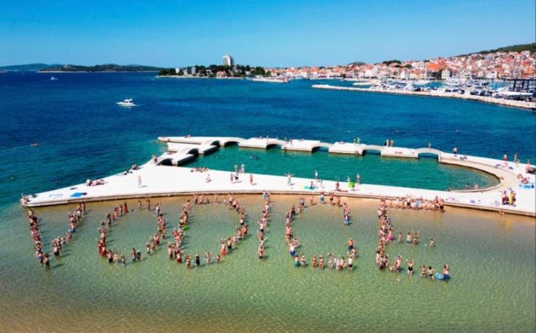 Ferienwohnung Azul Vodice Exterior foto